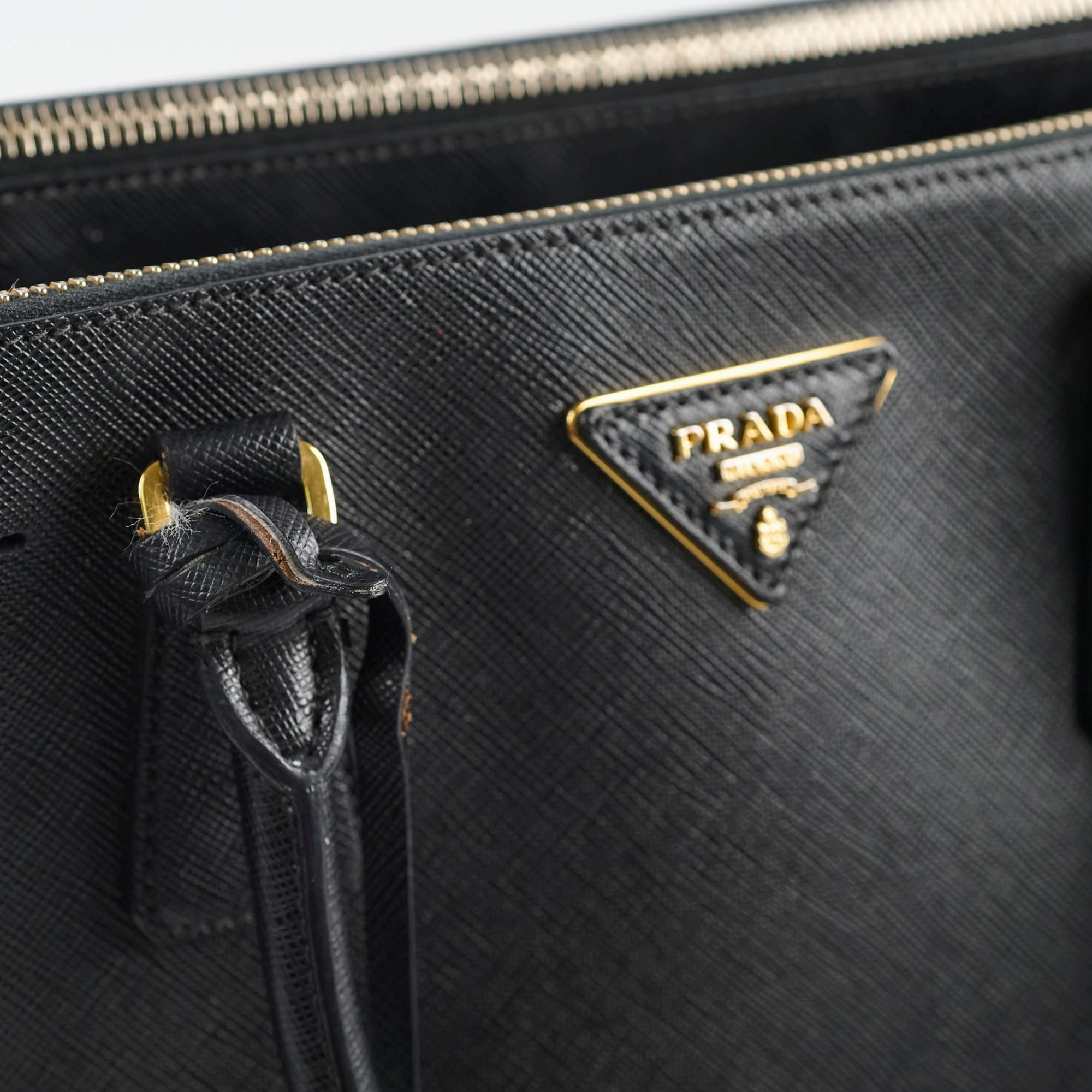 Prada Saffiano Tote Black