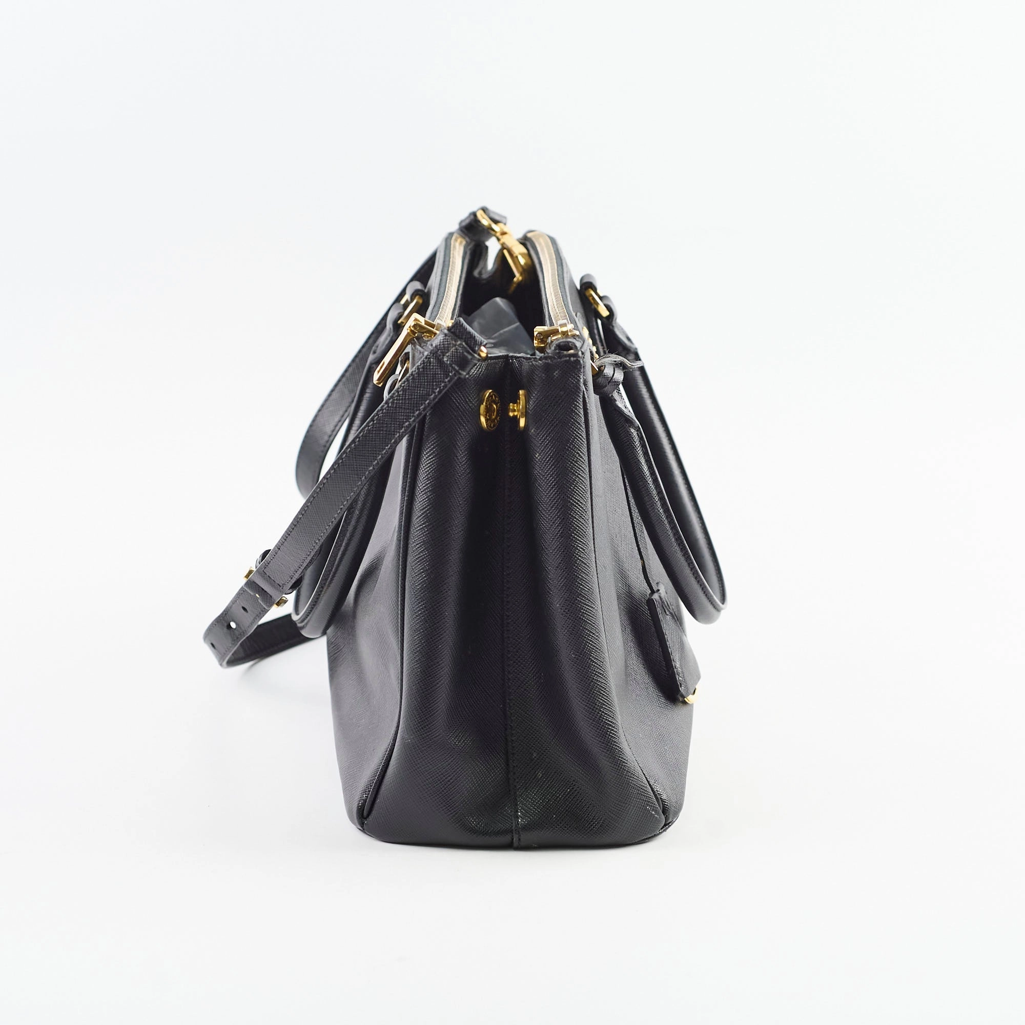 Prada Saffiano Tote Black