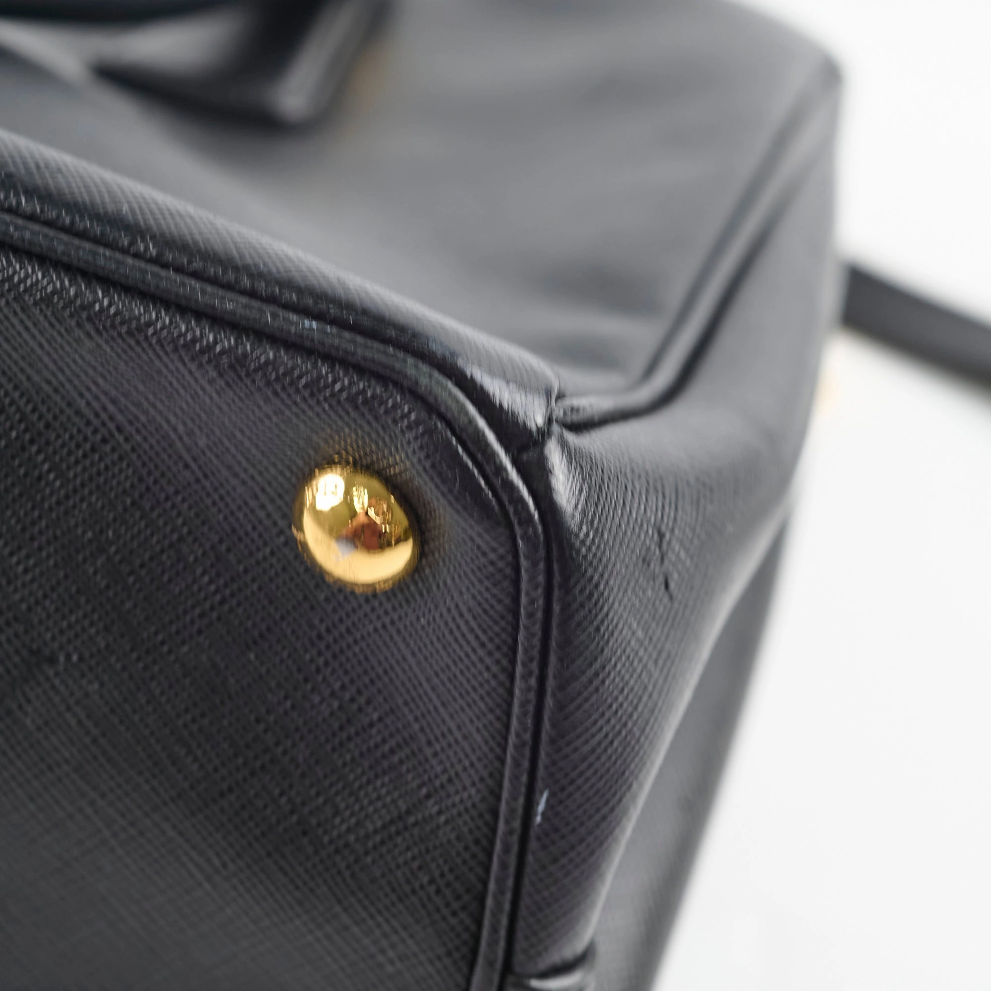 Prada Saffiano Tote Black