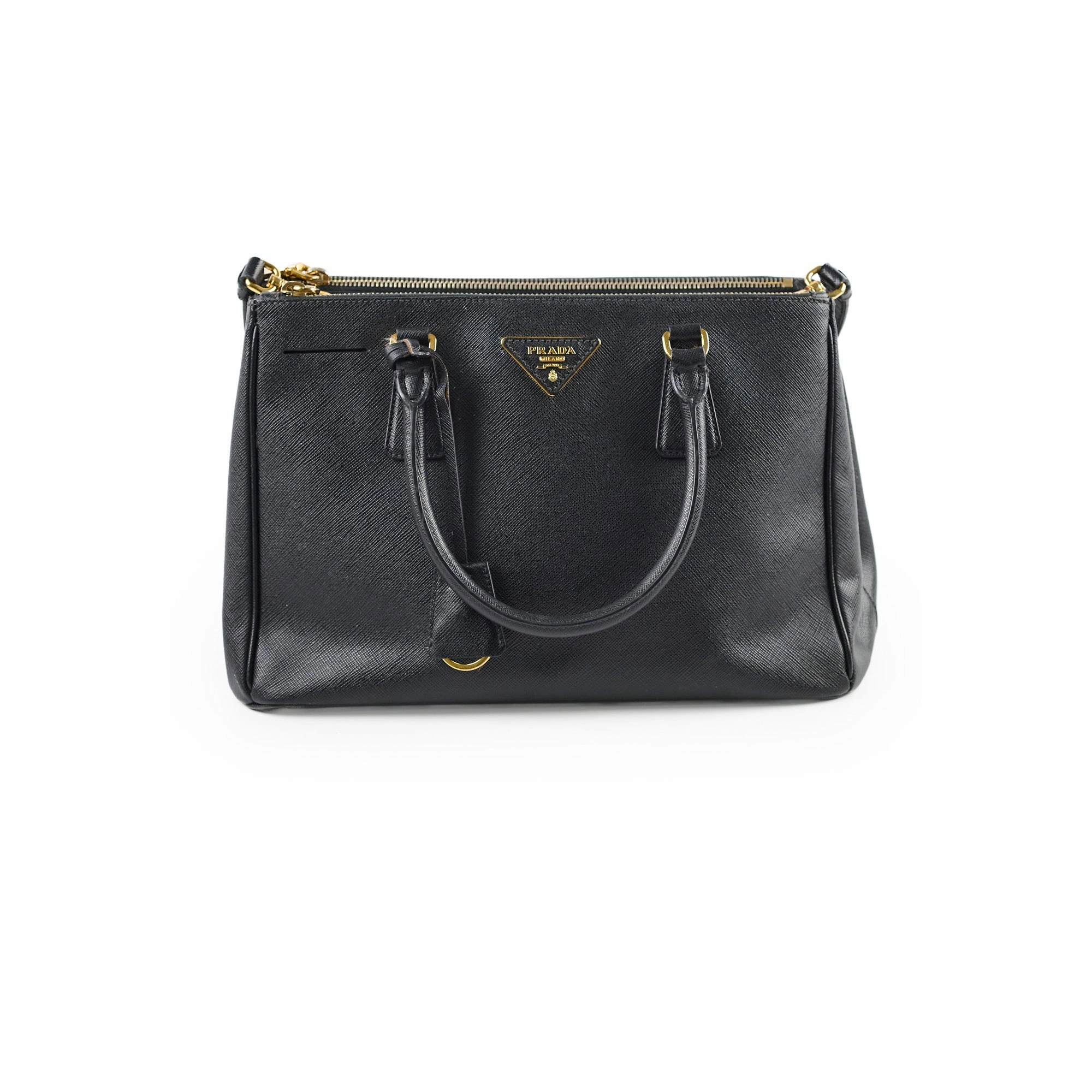 Prada Saffiano Tote Black