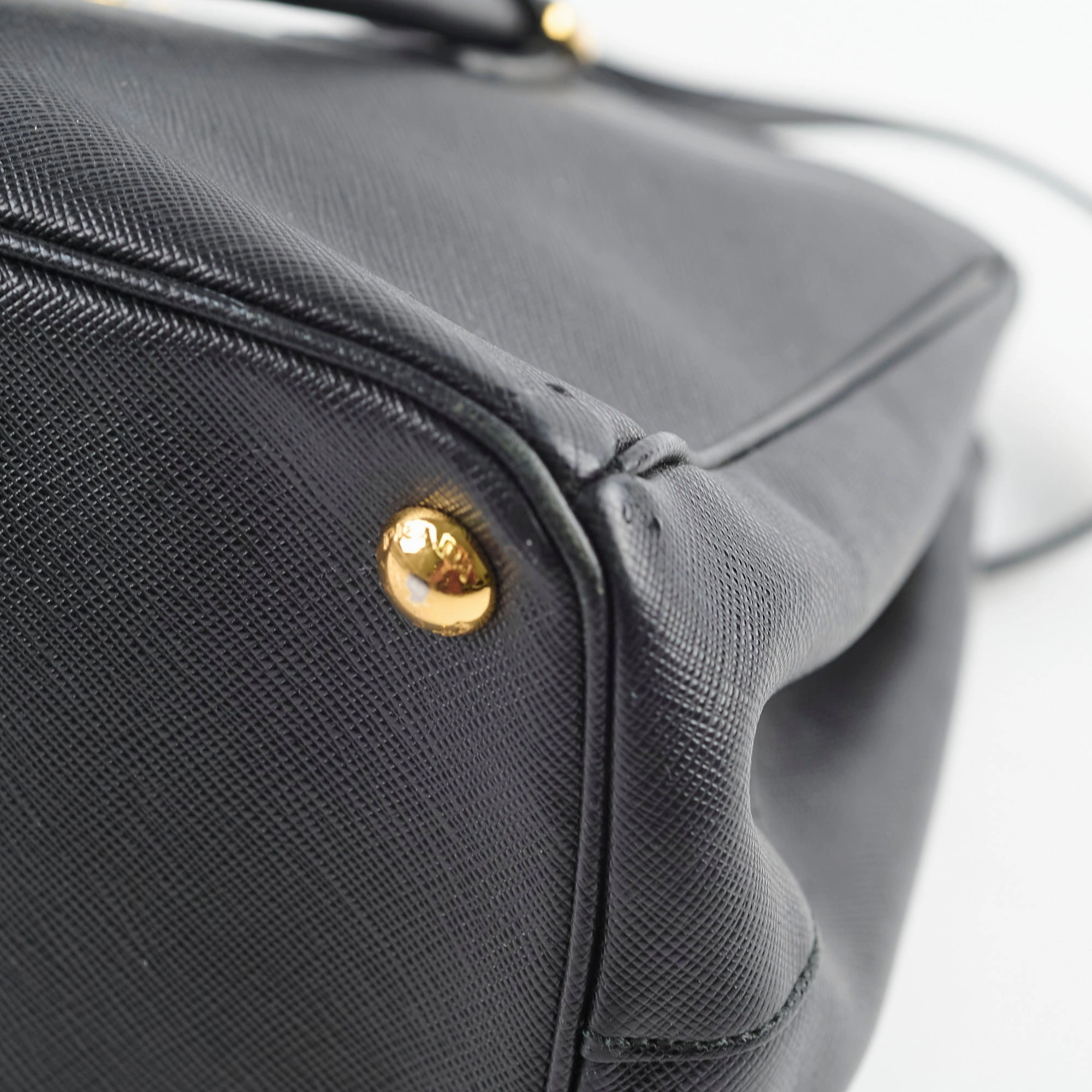 Prada Saffiano Tote Black
