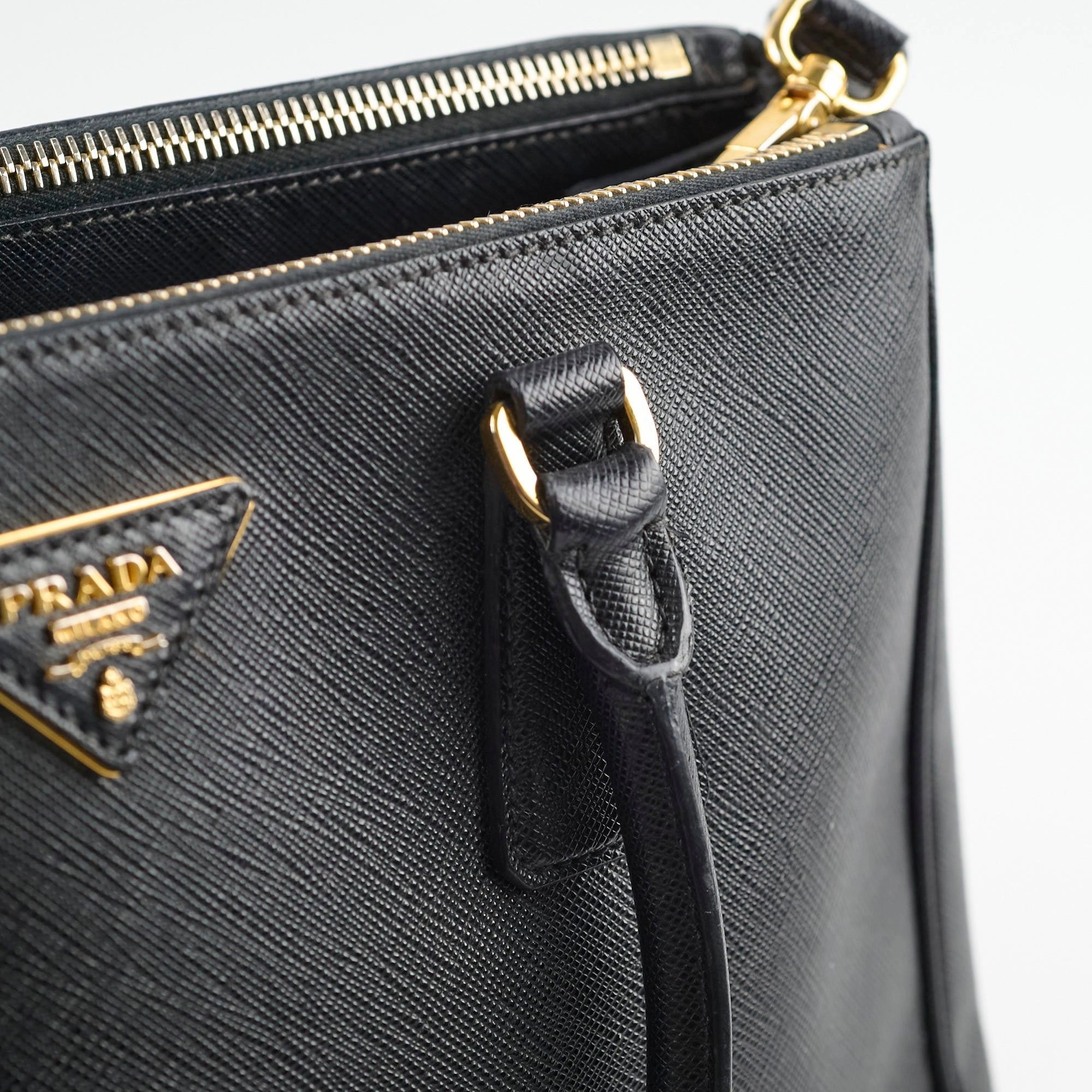Prada Saffiano Tote Black