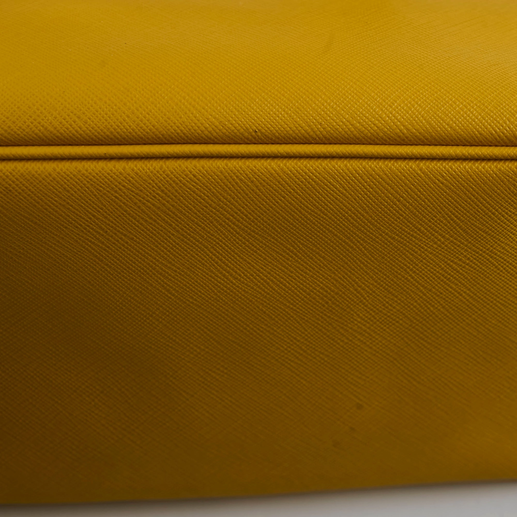 Prada Saffiano Tote Yellow