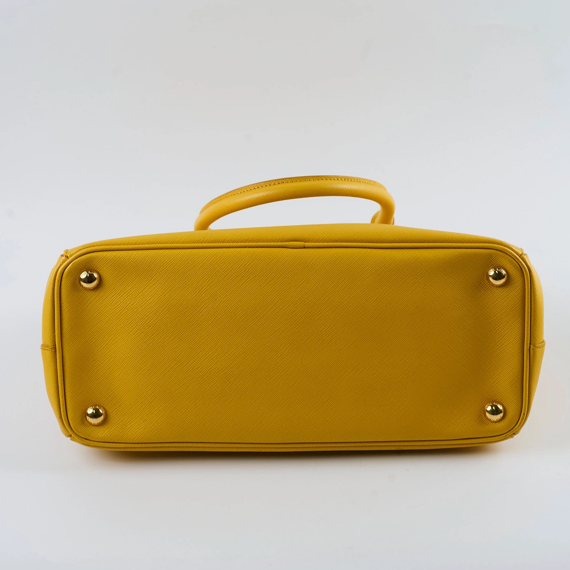 Prada Saffiano Tote Yellow