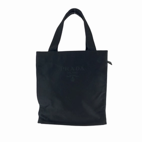 Prada Satin Handbag Tote Bag (Pre-Owned)