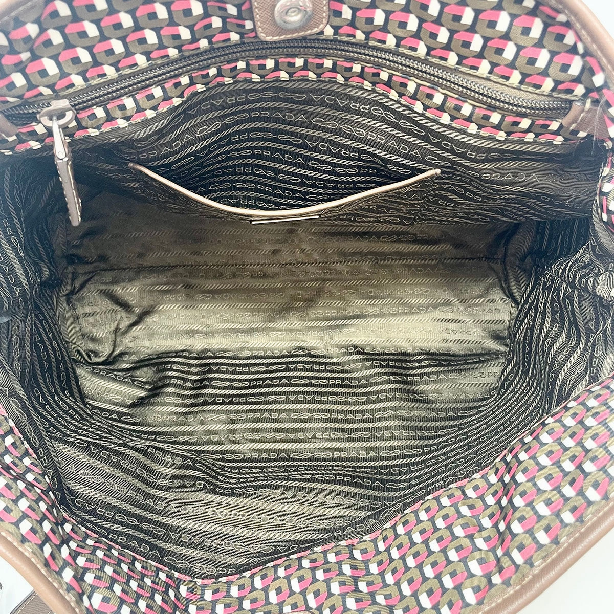 Prada Stampato Shopping  Tote