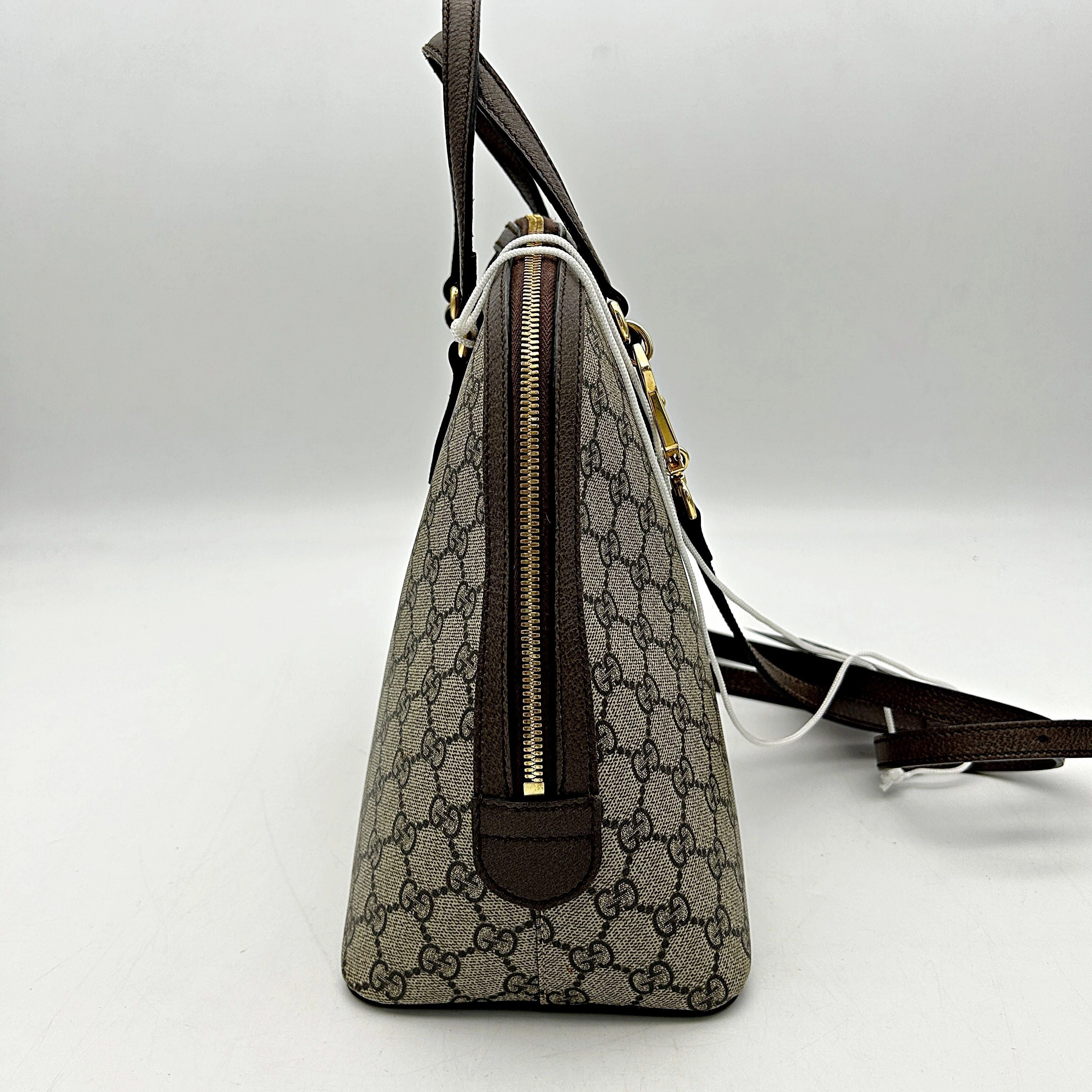 Pre- Gucci Dome Ophidia Medium Top Supreme Handle Shoulder Bag LA39820