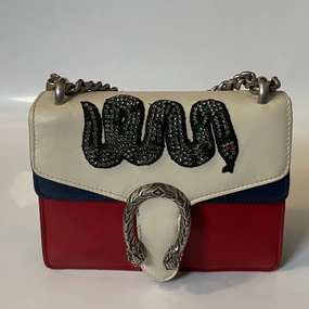 Preloved Gucci Dionysus Red Leather Shoulder Bag