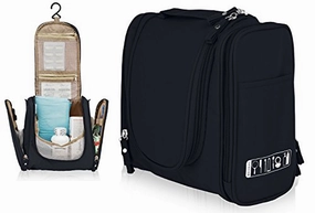 Premium Organization Toiletry Bag (Black)