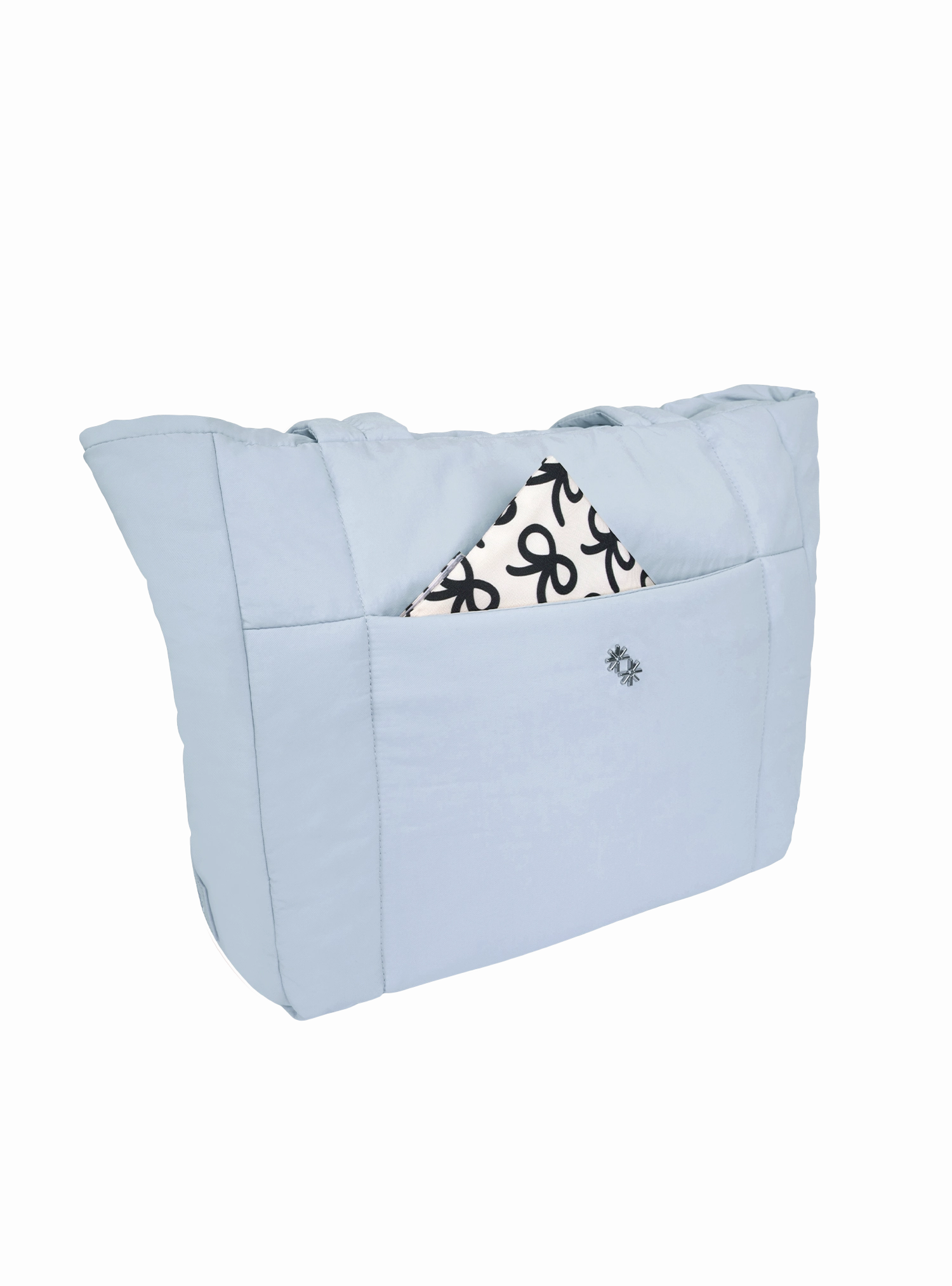 Puffer Shopper (Gloss Glacier)