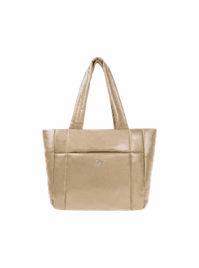 Puffer Shopper (Rich Cappuccino)