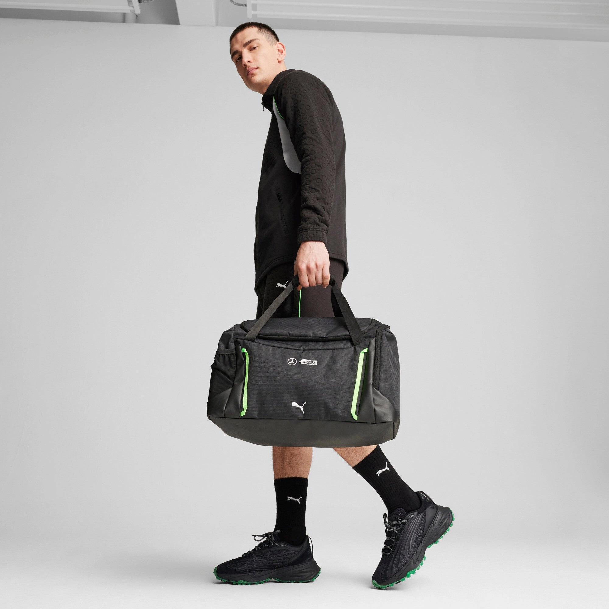 PUMA Unisex Mercedes-AMG Petronas F1 Duffel Bag