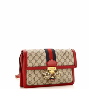 Queen Margaret Shoulder Bag GG Coated Canvas Medium