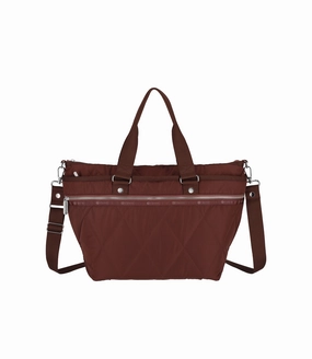 Quilted Zip Tote
