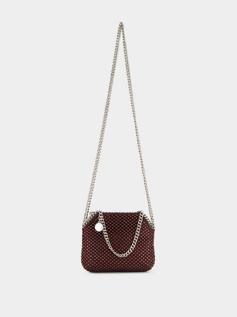 Raisin Falabella Tiny Crystal Tote