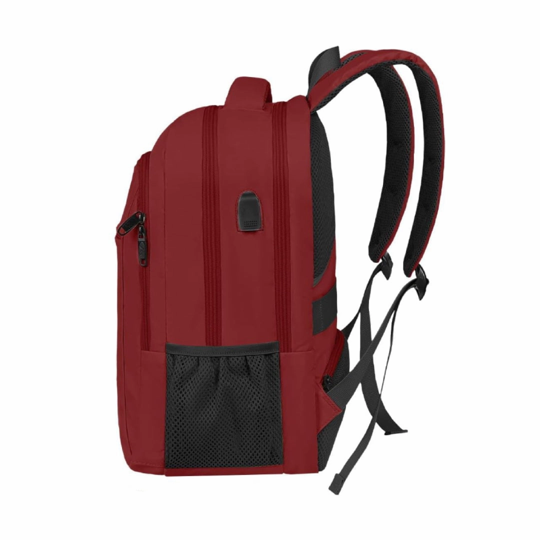 Red Mlassic Travel Laptop Backpack (17'')
