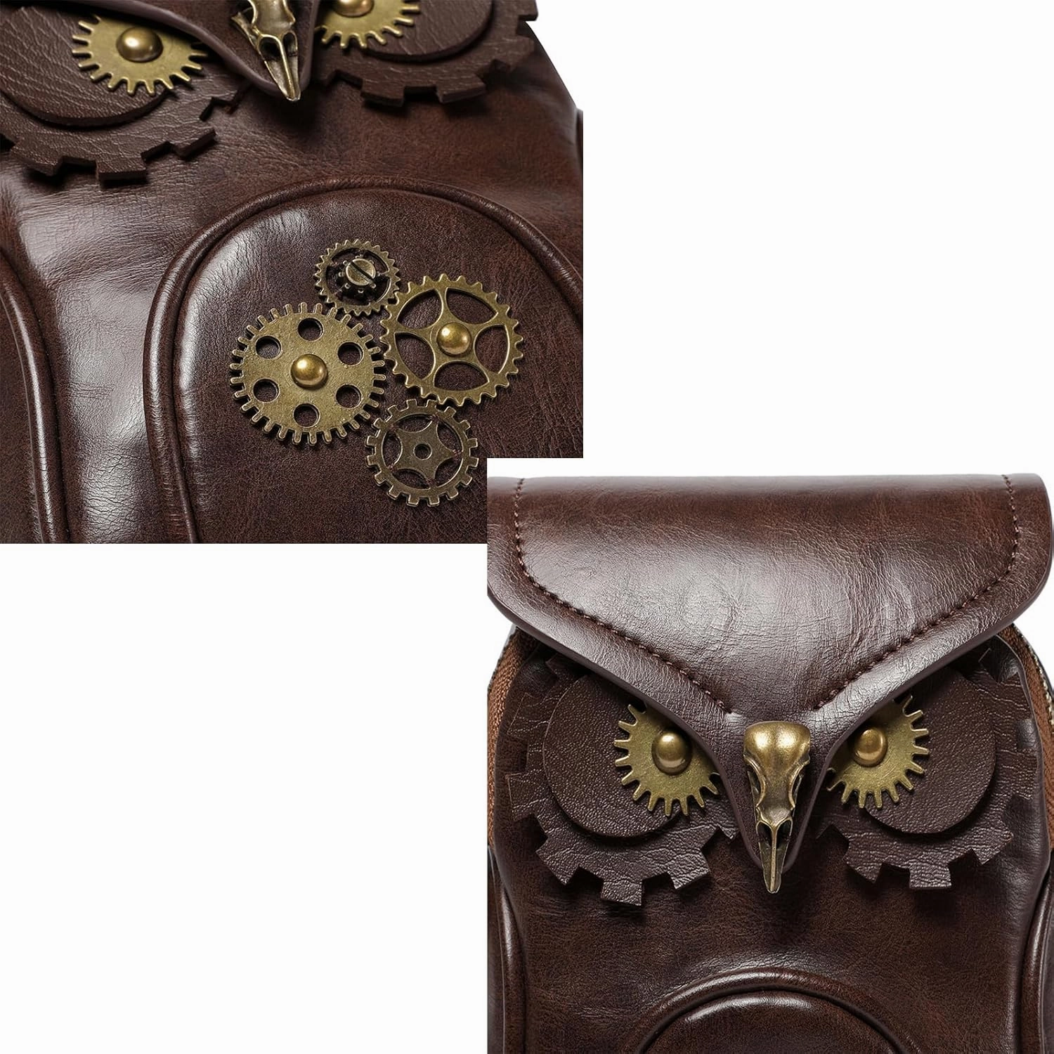 Renaissance Messenger Bag, Medieval Steampunk Goth Messenger Satchel Bag, Pirate Coin Small Pouch for Ren Faire