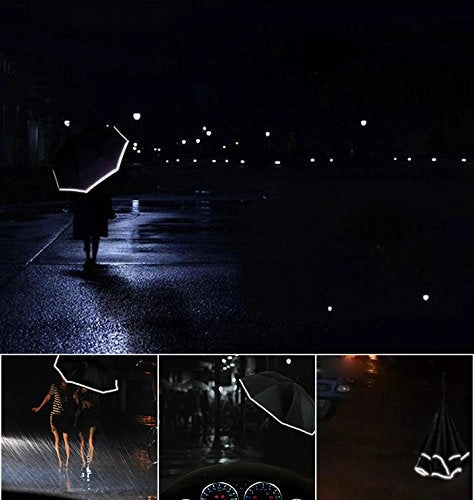 Reverse Umbrella Power Of Love Windproof Anti-UV for Car Outdoor Use
