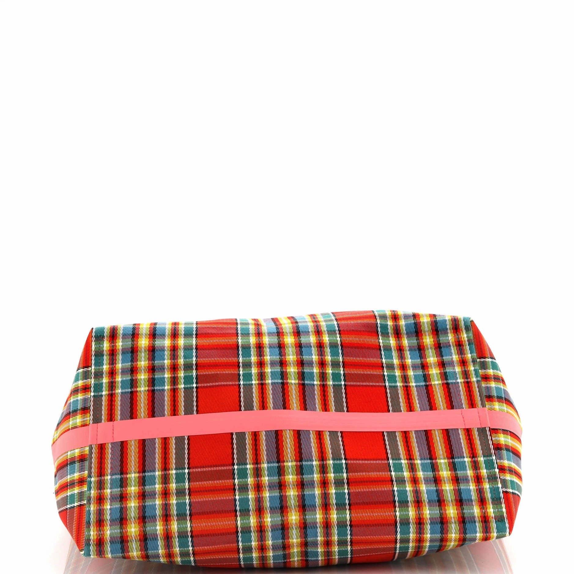 Reversible Giant Tote Vintage Check Canvas Large