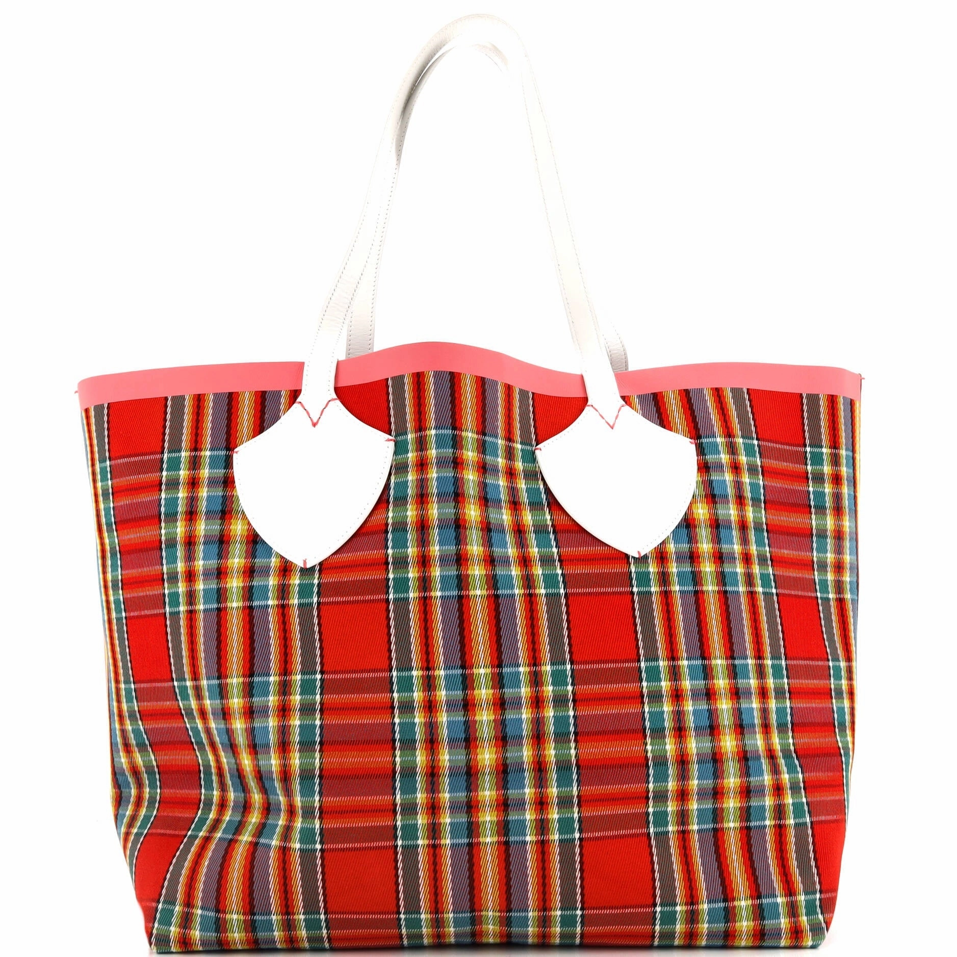 Reversible Giant Tote Vintage Check Canvas Large