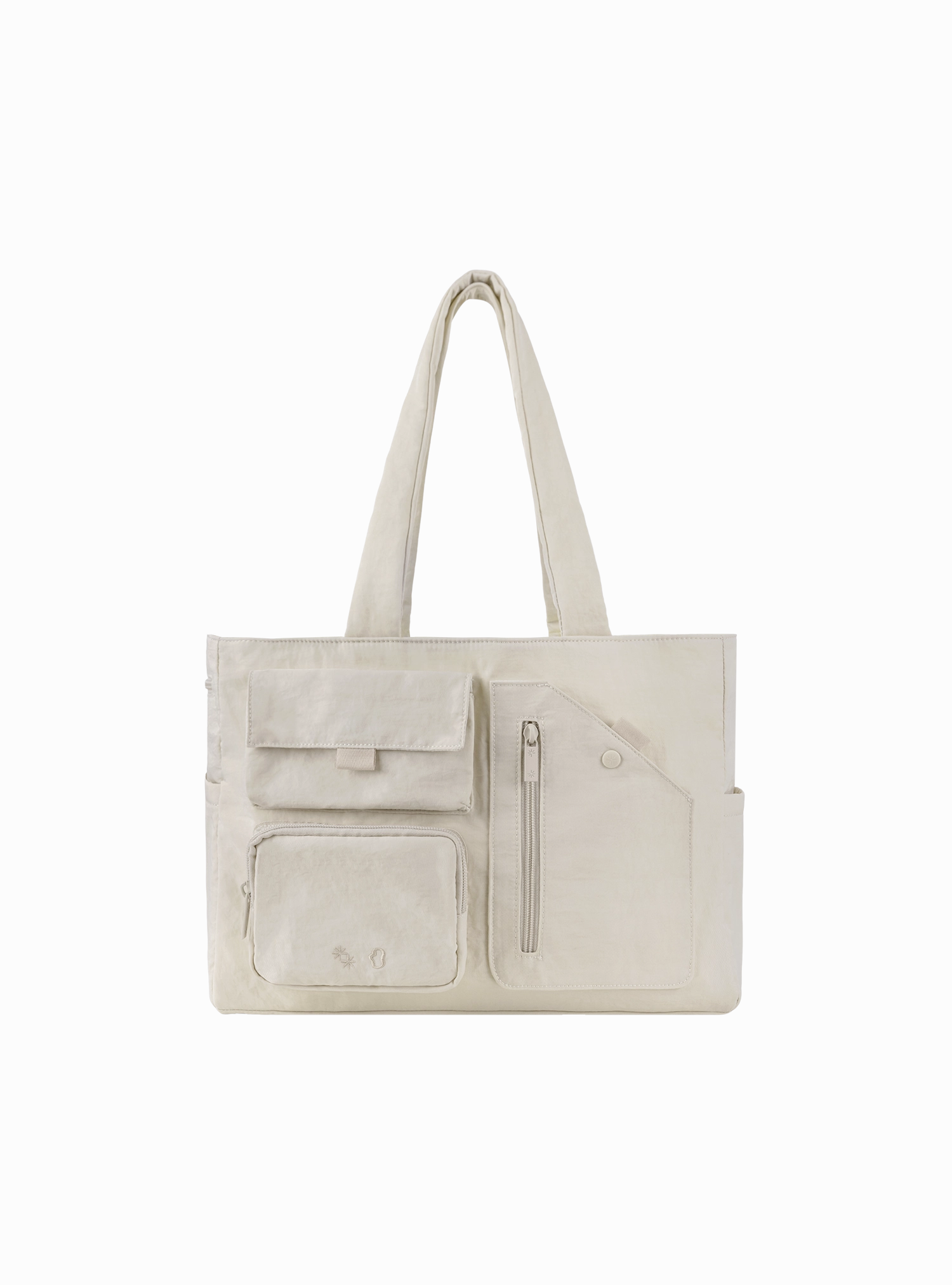 Reversible Multi-Pocket Tote (Citrus)