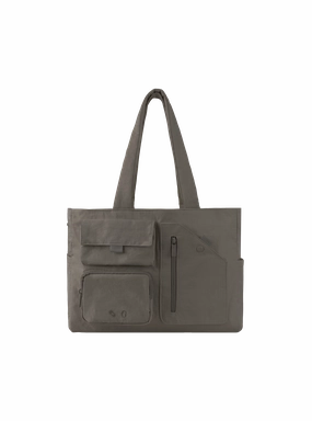 Reversible Multi-Pocket Tote (Husk)
