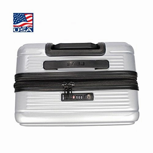 Revo Luna 22" Carry-On Luggage 19106-22 (Silver)