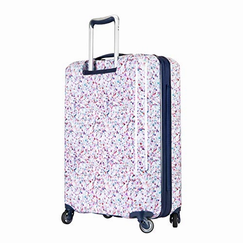Ricardo Beverly Hills Beaumont 24-inch Check-In Suitcase (White Sparkling Geode Print)