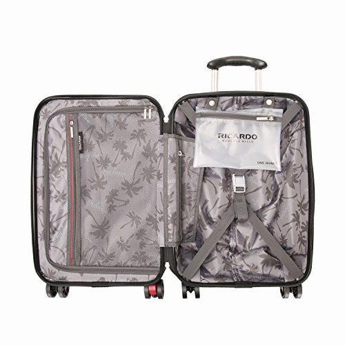 Ricardo Beverly Hills San Clemente 21-inch 4wheel Expandable Wheelaboard, Moon Silver