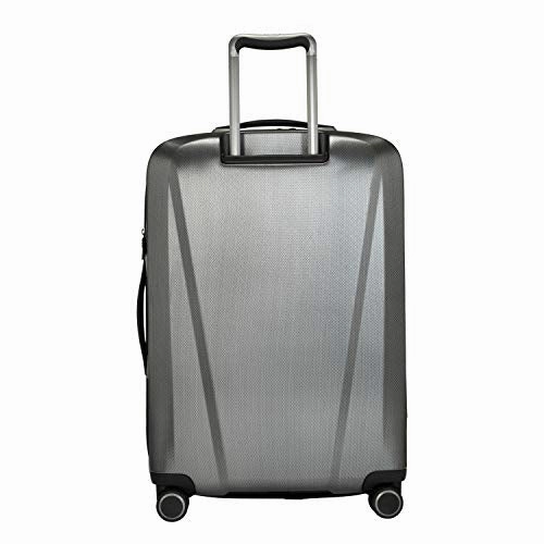 Ricardo Beverly Hills San Clemente 2.0 26-Inch Checked Suitcase (Moon Silver)
