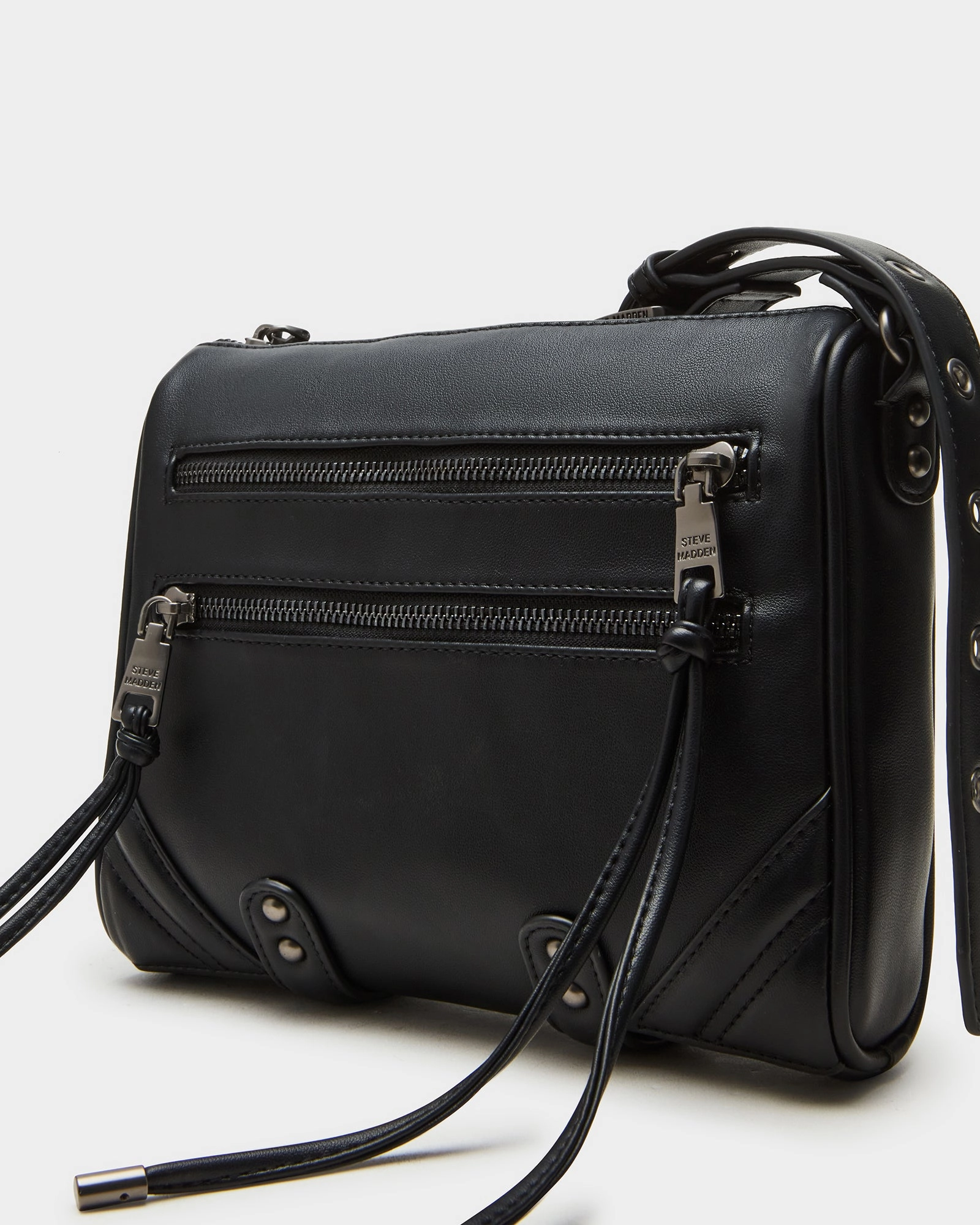 RIGBY BAG BLACK DISTRESSED