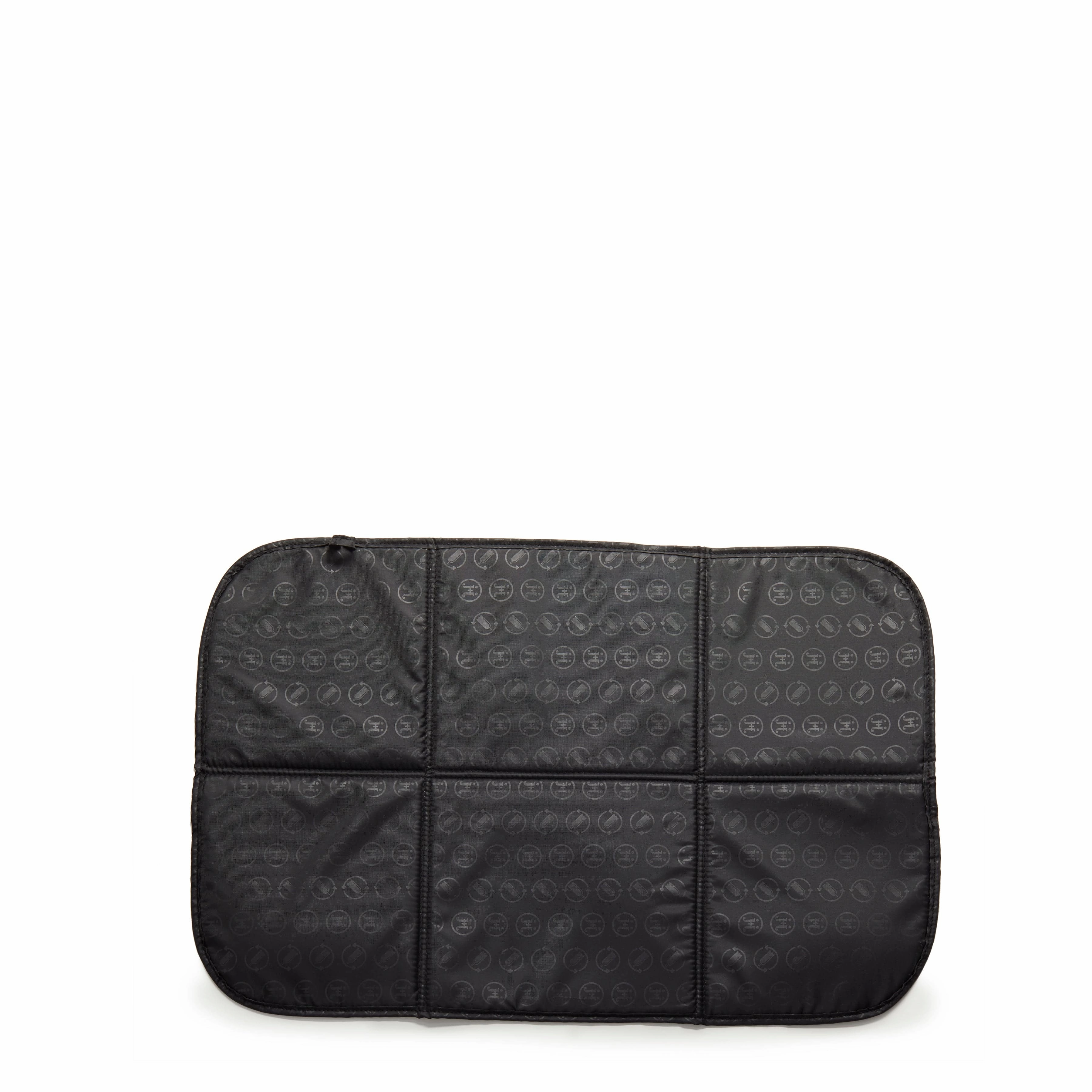 River Recycled Vegan Unisex Diaper Backpack | Black