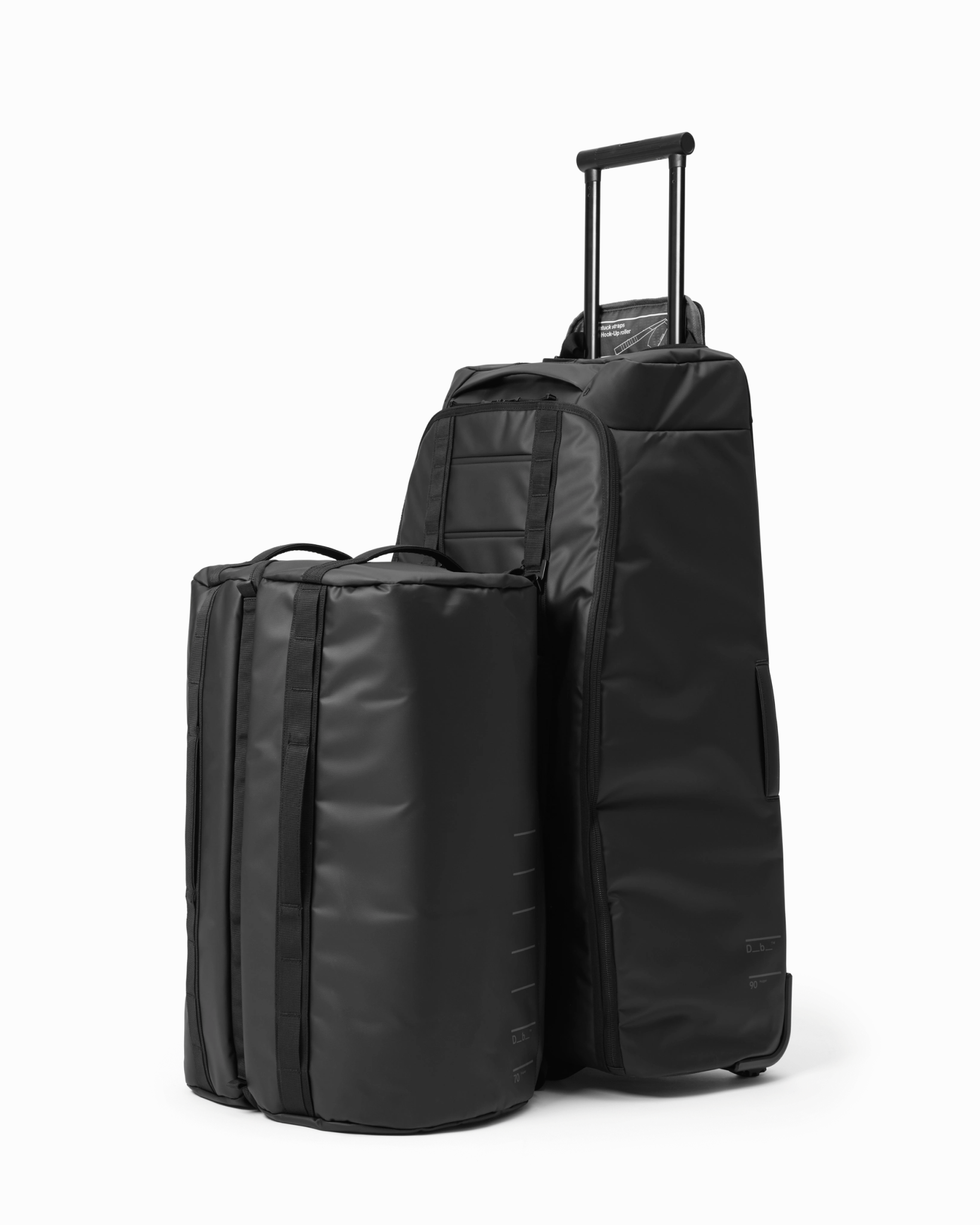 Roamer Pro Split Duffel 70L Black Out