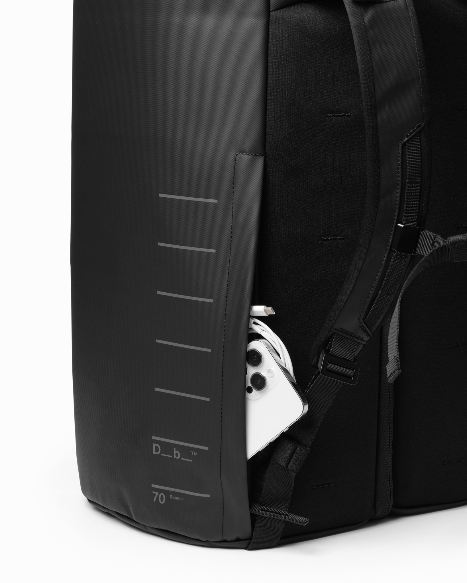 Roamer Pro Split Duffel 70L Black Out