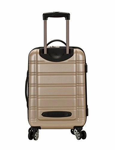 Rockland Luggage 20 Inch 28 Inch 2 Piece Expandable Spinner Set, Champagne, One Size