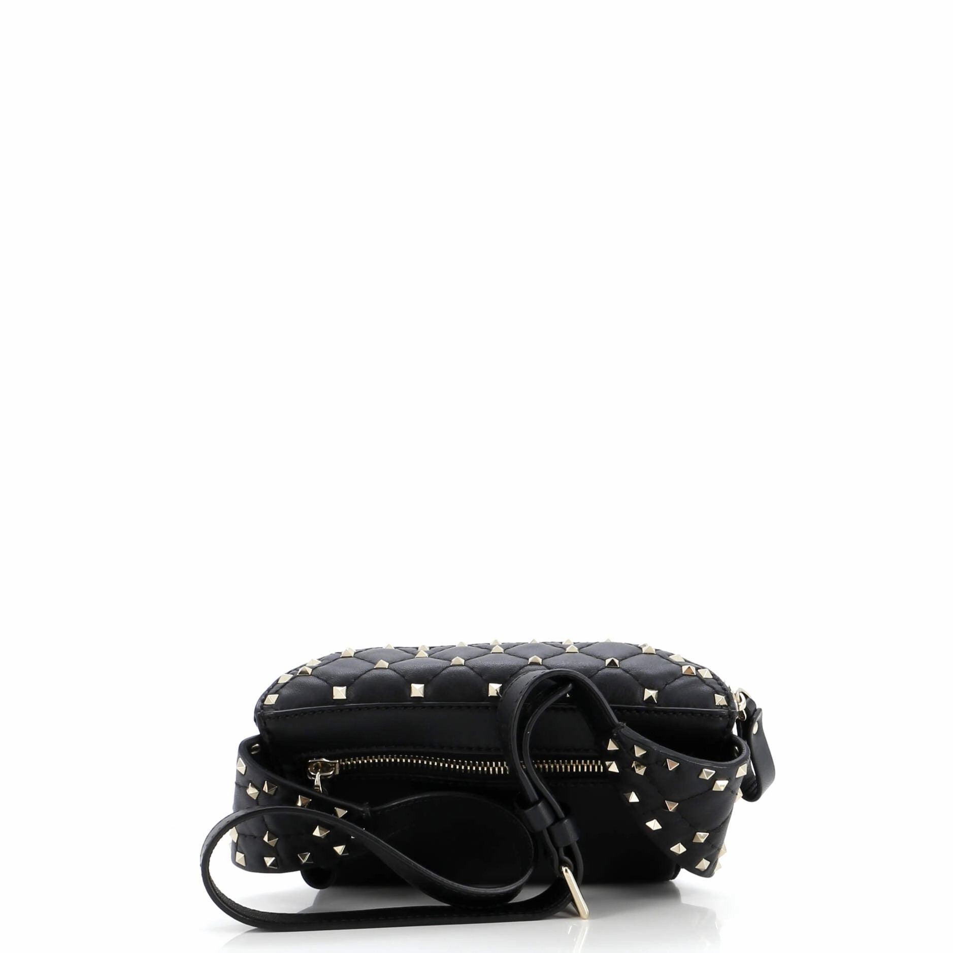 Rockstud Spike Belt Bag Quilted Leather