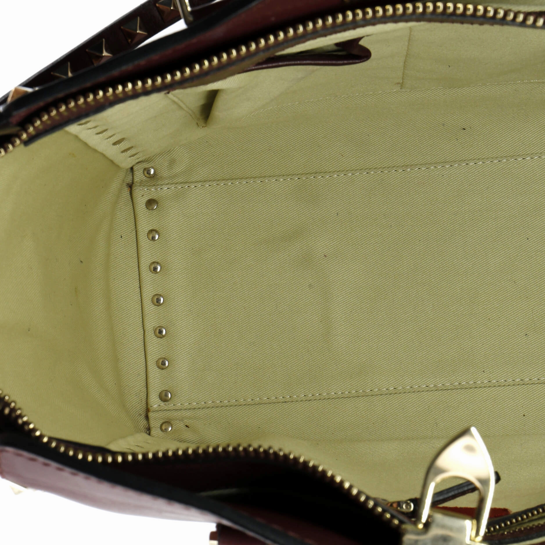 Rockstud Tote Rigid Leather Medium