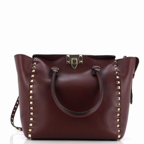 Rockstud Tote Rigid Leather Medium