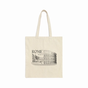 Roman Colosseum Canvas Tote Bag