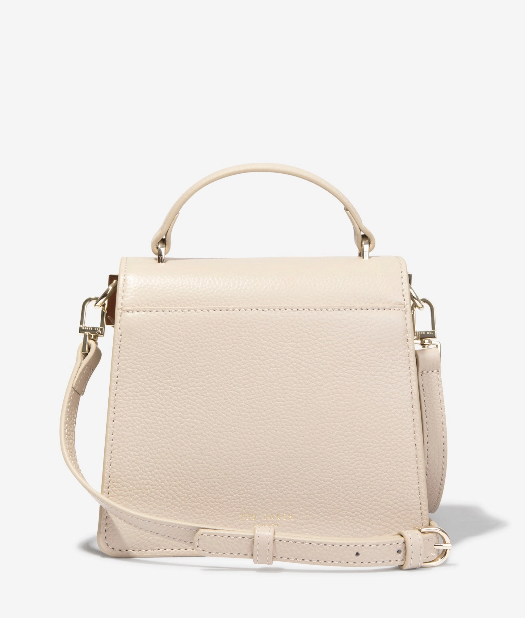 Roselii bar detail medium tote in ecru