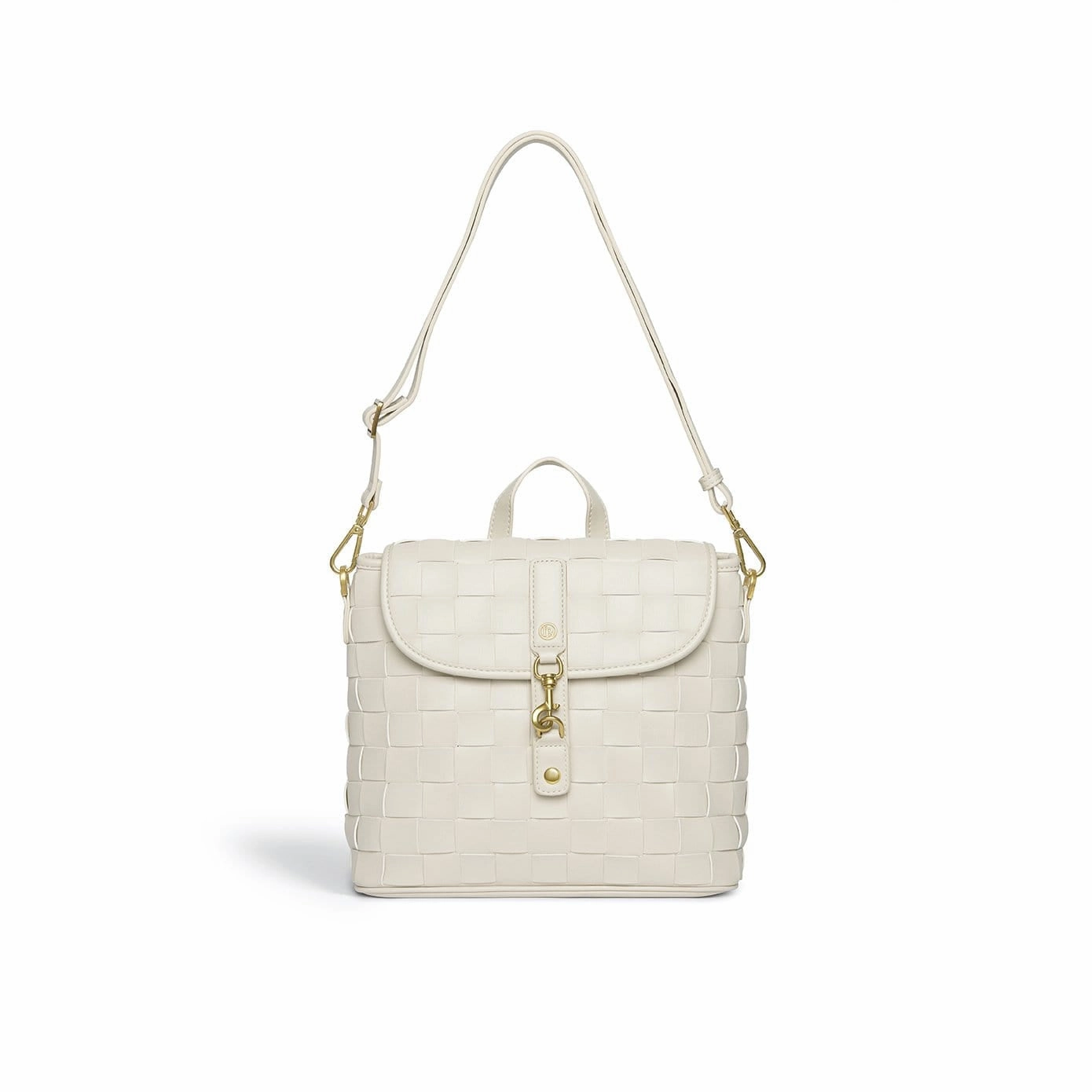 Rosie Vegan Leather Mini Backpack | White