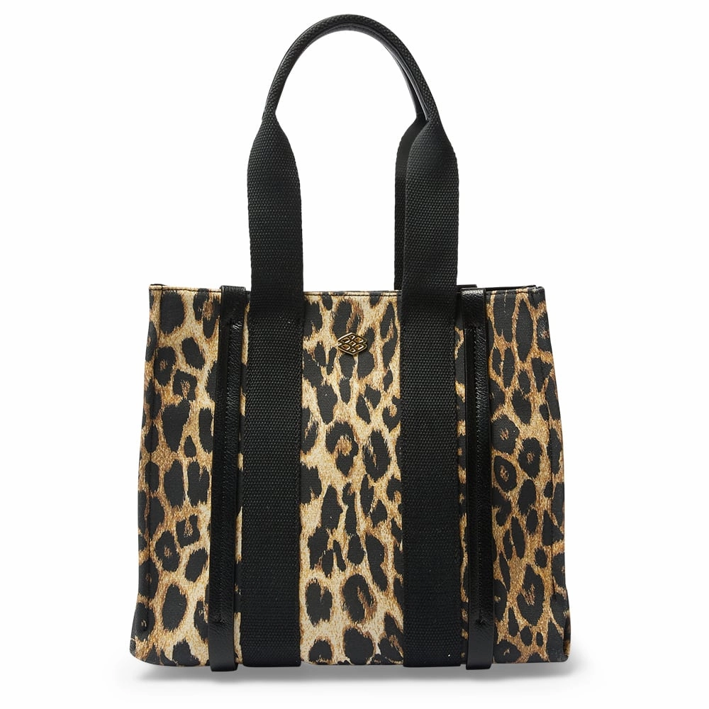 Sadie Handbag in Leopard/black