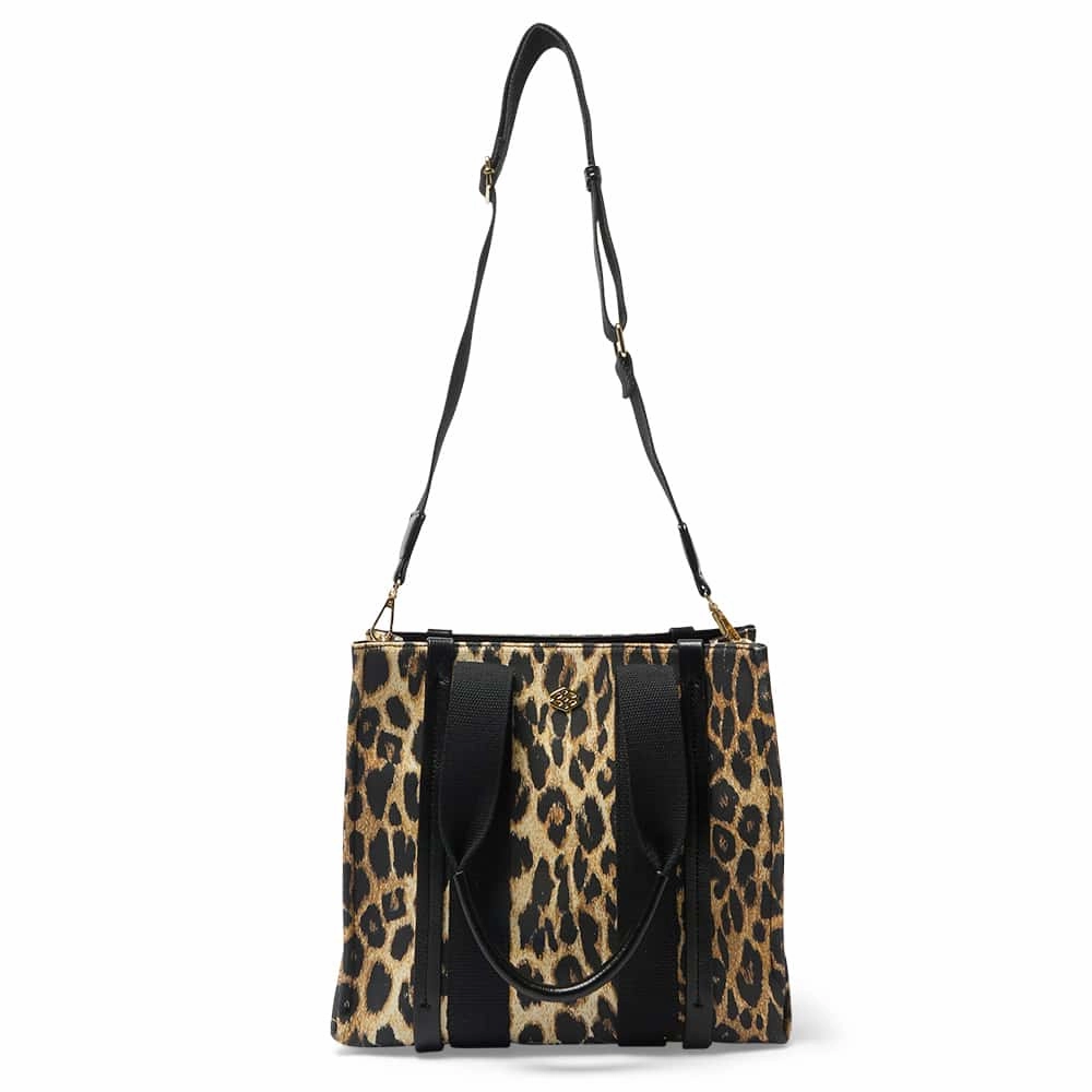 Sadie Handbag in Leopard/black
