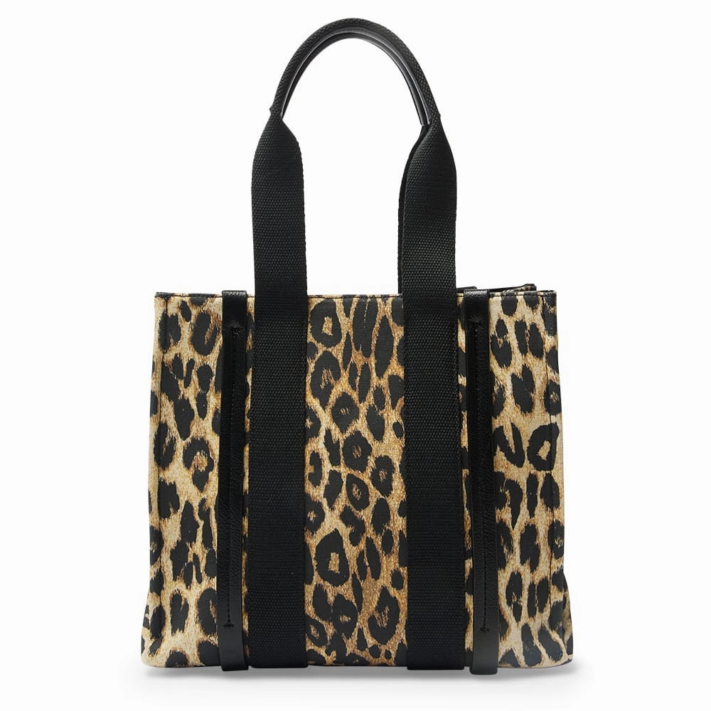 Sadie Handbag in Leopard/black