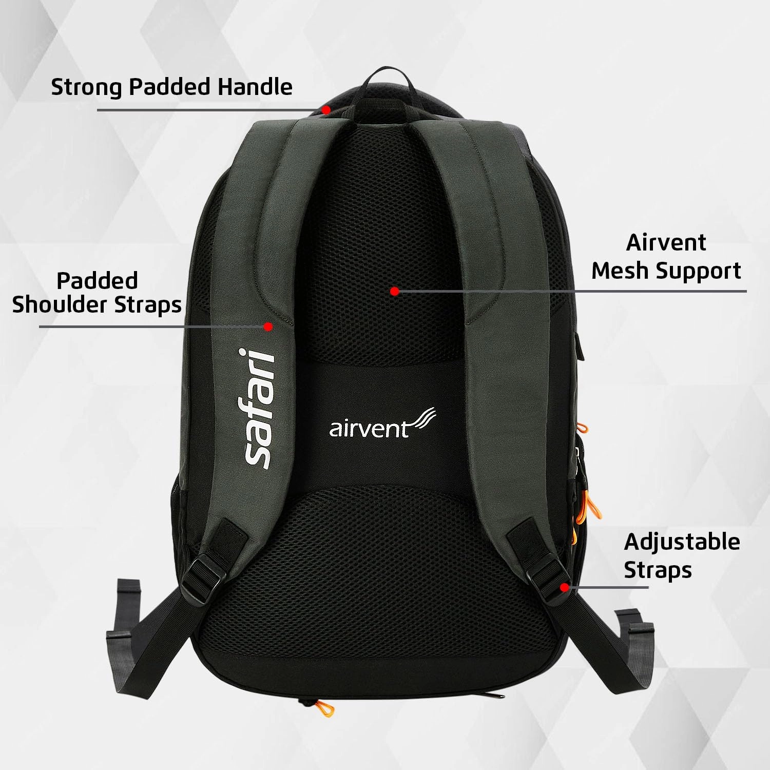 SAFAR Expand 14 Large 43 L Laptop Backpack
