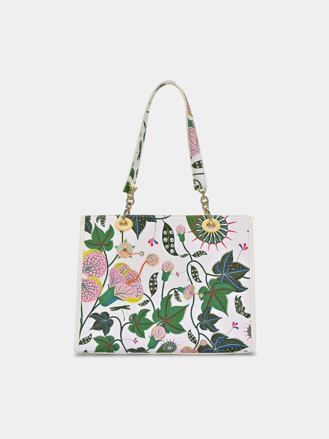 Safari Print Large Box Tote Bag