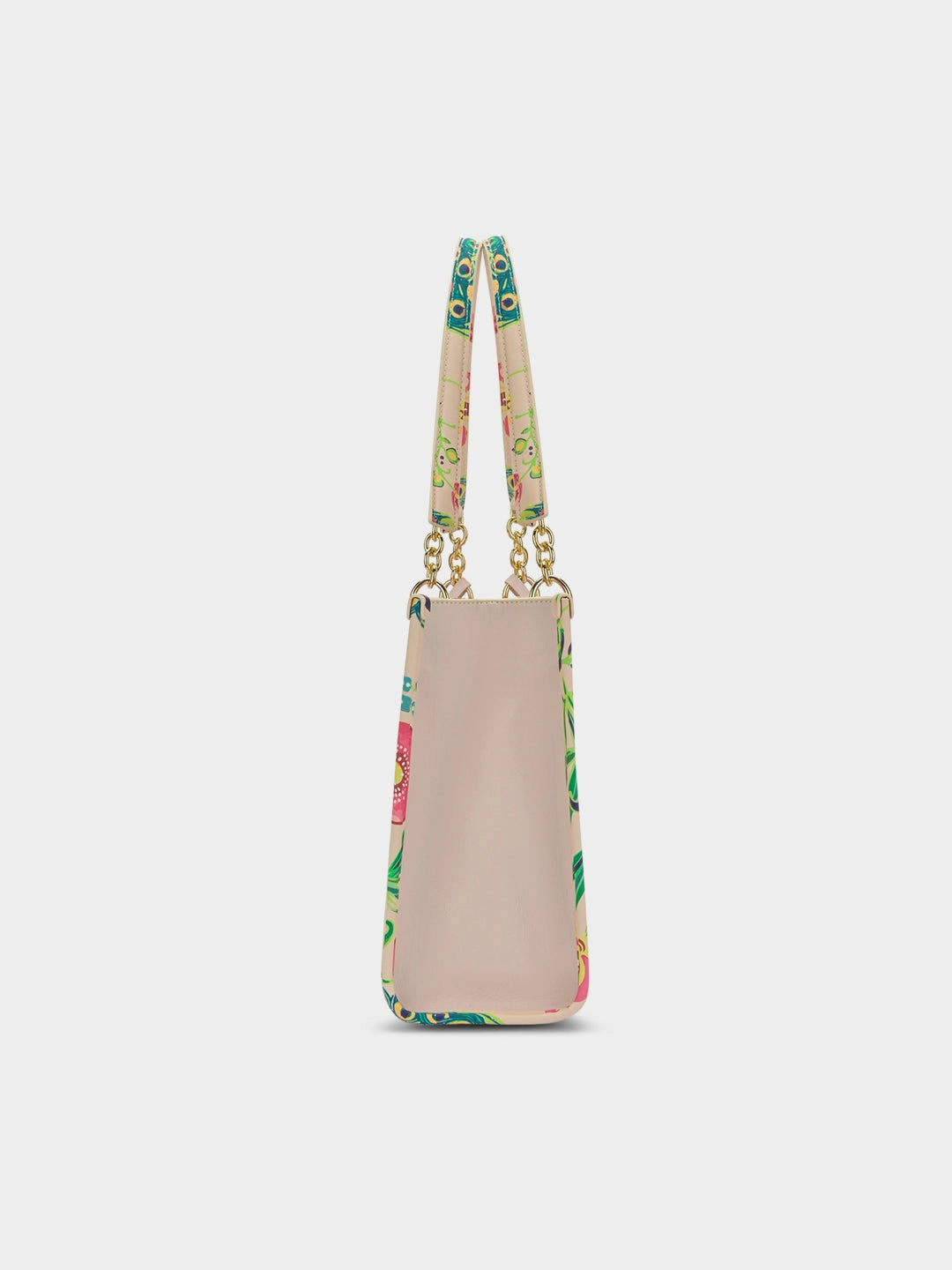 Safari Print Large Box Tote Bag