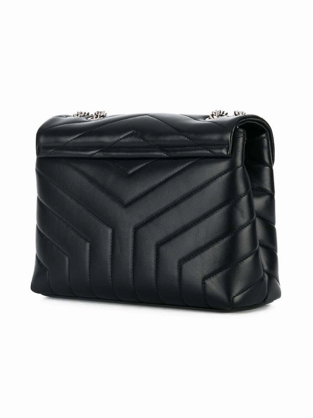 Saint laurent Loulou Shoulder Bag small black