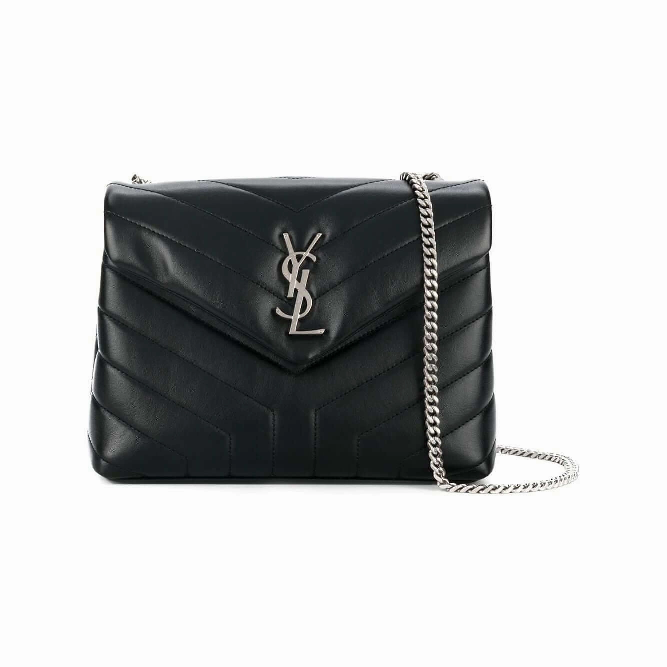 Saint laurent Loulou Shoulder Bag small black