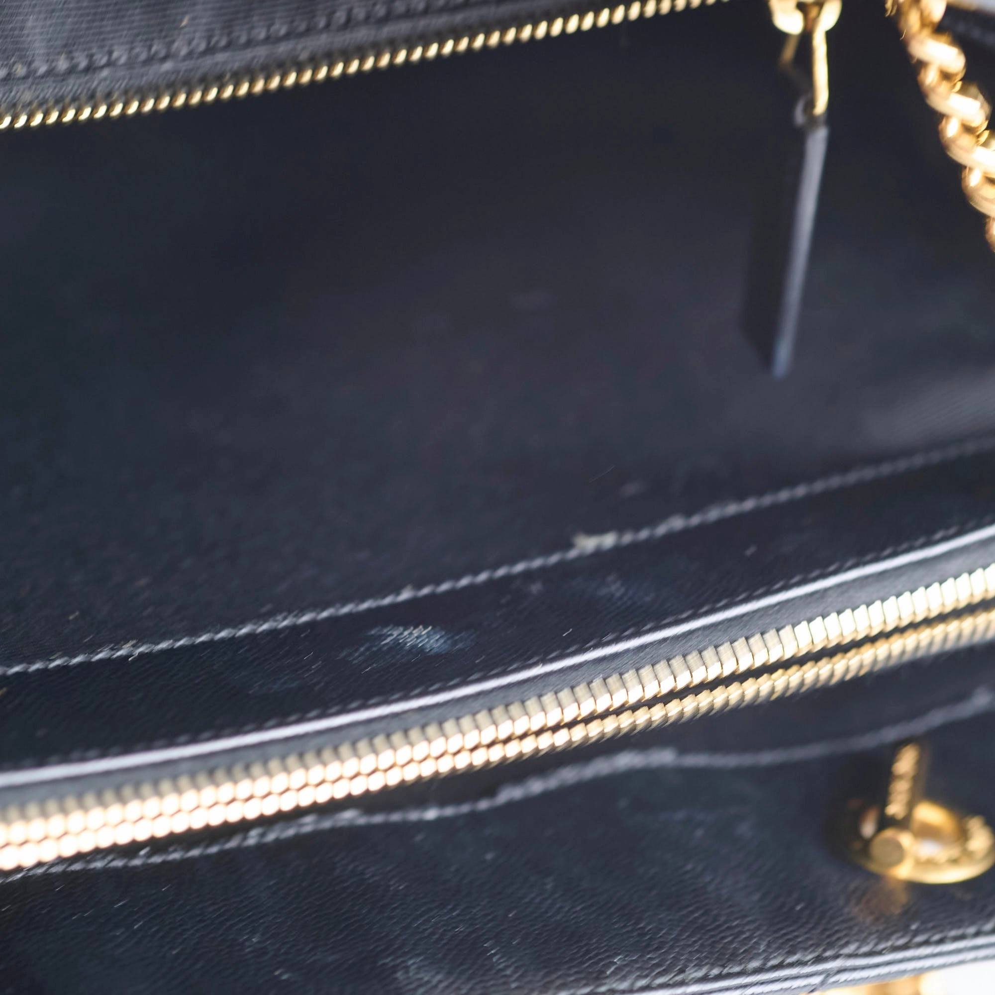Saint Laurent Matelasse Tote Bag Black